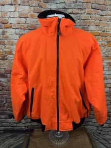 Chaqueta de Trabajo Vintage Wear Guard Naranja Brillante XL Cremallera Completa Estilo 401A - Imagen 1 de 10