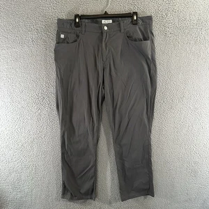 Pantalones Peter Millar Para Hombre 36x25* Gris Rendimiento Elastizados Golf Ligeros - Imagen 1 de 16