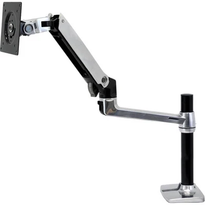 Ergotron 45-295-026 LX Desk Mount Tall Pole Mounting Arm for Flat Panel Display - Image 1 of 4
