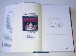 TOM SELLECK SIGNED HANDSIGNIERT YOU NEVER KNOW HARDCOVER BUCH 1. AUFLAGE JSA COA SELTEN - Bild 1 von 3