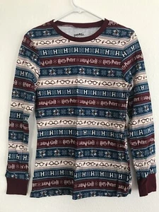 NUEVO SIN ETIQUETAS Harry Potter Mujer Manga Larga Pullover Top Salón Dormir Talla M - Imagen 1 de 4