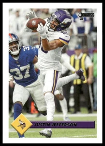 2023 Donruss #R93-3 Justin Jefferson Retro 1993 Minnesota Vikings - Picture 1 of 2