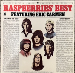 Raspberries' Best Featuring Eric Carmen 1976 Capitol Winchester Vinyl (VG+) - Picture 1 of 6