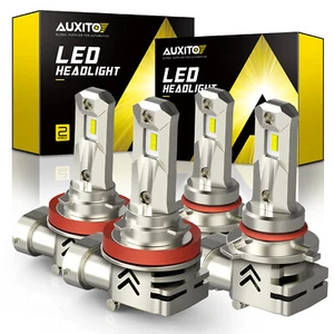 LED Bulbs Headlight Kit Combo 9005 High H11 Low Beam 6000K 660000LM Xenon White - Picture 1 of 10