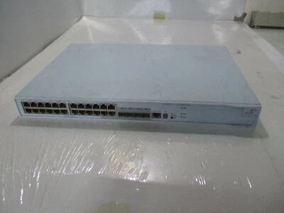 3COM 3CR17761-91 Gigabit Switch 4500G 24-Port w/ 3C17766 2-PORT 10G MODULE  - Image 1 of 4