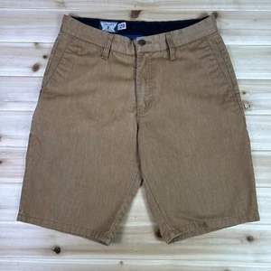 Volcom Shorts Mens 29 Brown Corpo Class Slash Pocket Chino Shorts - Picture 1 of 10