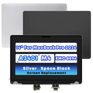 Repuesto de montaje completo de pantalla LCD 14" para MacBook Pro M4 2024 A3401 EMC 8894 - Imagen 1 de 6