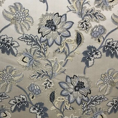 Jacquard floral vintage premium, 54" de ancho, tapicería ventana manualidades vendido por yarda Foto 1 de 4