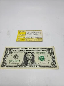 Boleto de concierto de Eric Clapton de abril de 1979 - Atlanta, GA - Imagen 1 de 3