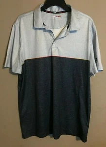 Herren FILA Golf Gr. M Athletic Fit - Grau Kurzarm Poloshirt KA - Bild 1 von 3