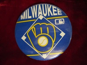 Botón de los Cerveceros Milwaukee - Imagen 1 de 1