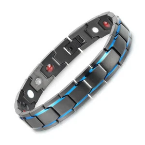 Magnetic bracelet therapy 4 elements balance energy arthritis pain relief  - Picture 1 of 12