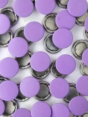 SIZE 18- 7/16"  CAPPED SNAP,  MATTE FINISH,  10 SETS,  FREE SHIPPING USA - Image 1 of 4