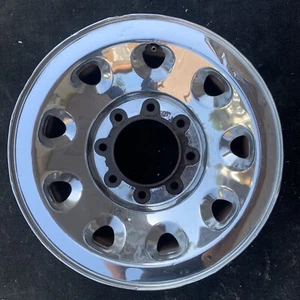 1999 - 2005 FORD F250 F350 SUPER DUTY 16" CHROME STEEL WHEEL RIM FACTORY E2 - Picture 1 of 9