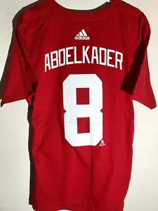 adidas NHL T-Shirt Detroit Redwings Justin Abdelkader Red sz 2X - Picture 1 of 1