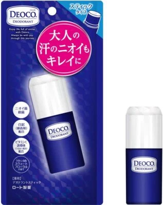 ROHTO Deoco Deodorant Stick 13g Sweet floral scent Antiperspirant - Image 1 of 4