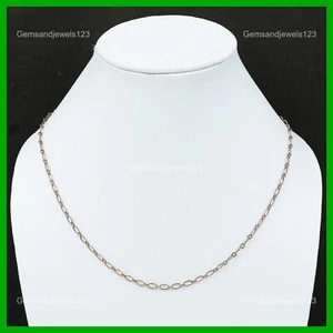 Stone Wedding Daughter Unique Chain Wire Wrap Boho Engagement Necklace Copper - Picture 1 of 2