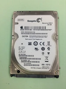 Unidad de disco duro Seagate ST9320325ASG WU Apple#655-1571C 320 GB Sata FW:0008APM2 - Imagen 1 de 2