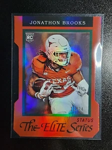 JONATHON BROOKS 2024 Donruss Elite Football RED #11/24 RC CAROLINA PANTHERS 30 - Picture 1 of 2