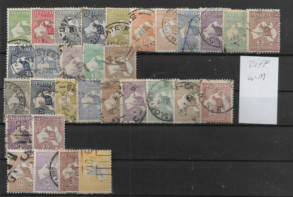 AUSTRALIA @     CLASSIC DIFFERENT W.M  KANGAROO USED  LOW START    @121 - Image 1 of 1