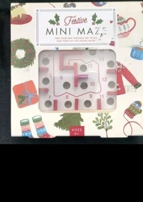 Festive Mini Maze Game - Image 1 of 2