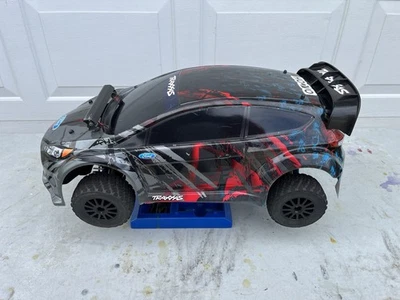 TRAXXAS RALLY ST 4X4 UPDATED 1/10 CAR ROLLER SLIDER HD UPGRADES Metal - Image 1 of 4