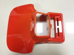 Orange-Red ABS Plastic Headlight Shell Cover Visor Fit For Honda XR600R XR250R - Picture 1 of 7