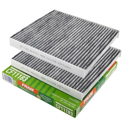 2X For 2011-2021 Grand Cherokee Dodge Durango Fram Fresh Breeze Cabin Air Filter - Image 1 of 4