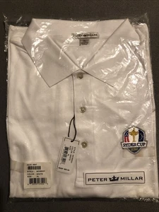 Peter Millar Polo Men's XL White Comfort 2014 Ryder Cup - Picture 1 of 2