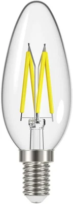 Energizer LED Dimmable Filament Candle Lamp Bulb SES E14 4.5W = 40W Warm White, - Image 1 of 4