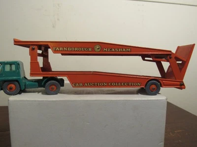 1960s Matchbox LESNEY KING SIZE K-8 Guy Warrior Car Transporter G-2 9” Length - Image 1 of 4