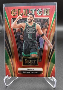 2024-25 Panini Select Clutch #24 Jayson Tatum - Red Prizm /99 - Bild 1 von 2