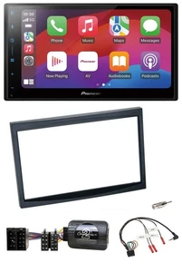 Pioneer DAB USB Lenkrad Bluetooth 2DIN Autoradio für Citroen C3 C2 Berlingo schw - Bild 1 von 11