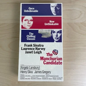 The Manchurian Candidate Frank Sinatra VHS 1988 Factory Sealed w/ Security Seal - Picture 1 of 6