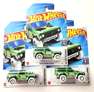 Hot Wheels Nissan Patrol Custom Green #34 34/250 - 2024 HW First Response -3pcs - Picture 1 of 2