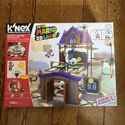 K'NEX Nintendo Super Mario 3D Land Ghost House Building Set 518 Pieces - Image 1 of 4