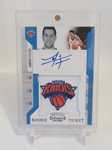 2010-11 Playoff Contenders Patches #145 Landry Fields AU RC