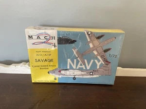 North American AJ-2/AJ-2P Savage USN Carrier Bomber Mach 2 GP.006 1:72 SEALED - Picture 1 of 7