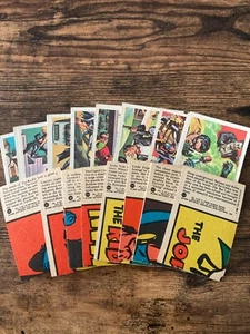 Tarjetas de goma A&BC 1966 Batman - murciélago rojo edición Reino Unido - Imagen 1 de 79