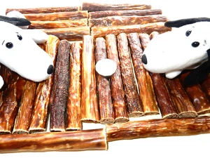 Beef Sticks 50 x 150mm. Australian Dog Treats Chews Bulk Natural Pet Food Train - Picture 1 of 6