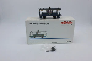 Märklin HO 2880 carrozza panoramica terrazza per treno Re Luigi con illuminazione. Confezione Originale - Foto 1 di 6