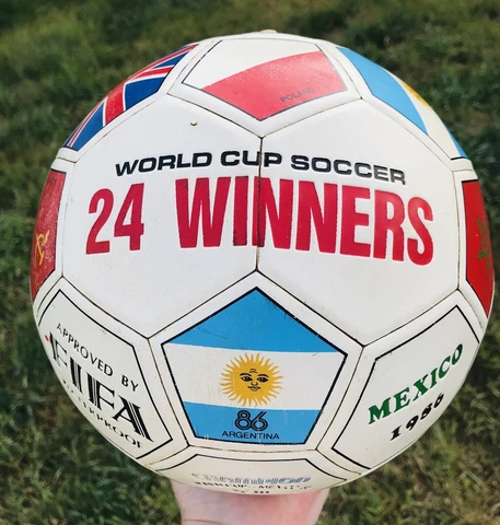 1986 Vintage World Cup Soccer Ball Cover