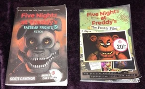 Five Nights at Freddy's Fazbear FrightsAND THE FREDDY FILES BOOKS - Picture 1 of 2