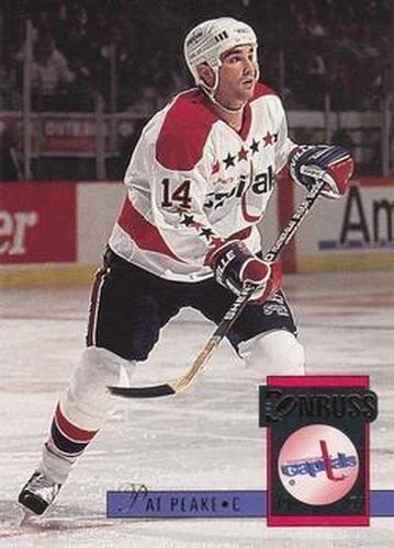 #361 Pat Peake - Washington Capitals - 1993-94 Donruss Hockey - Image 1 of 1