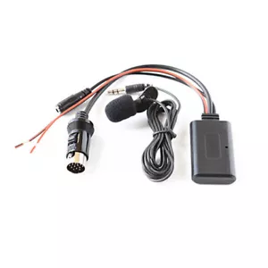 Bluetooth Adapter Audio Music AUX Cable+Microphone For Kenwood 13-pin CD Stereo - Picture 1 of 7