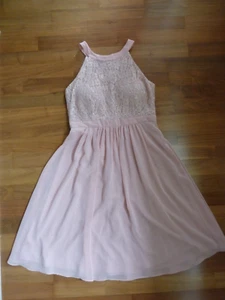 Cocktailkleid/Abendkleid von Jake*s, rosa mit Pailetten, 1x getragen...LOOK!!! - Bild 1 von 8