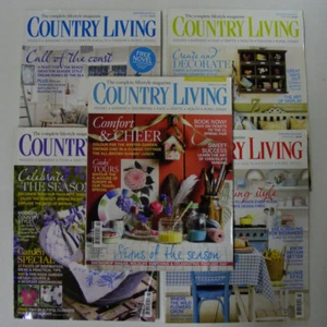 Lot of 5 COUNTRY LIVING MAGAZINE | BRITISH EDITION Feb, Mar, Apr, May, Jul 2012 - Picture 1 of 6