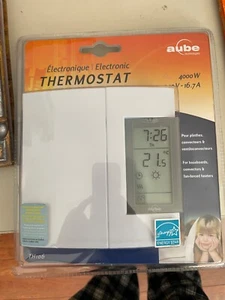 Aube TH106 Electric Heating 7-Day Programmable Home Thermostat - Picture 1 of 2