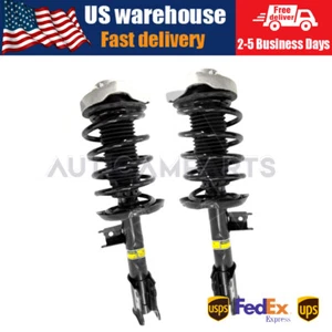 Pair Front Shock Absorber Struts Assys Fit Mercedes C117 W156 W176 GLA250 CLA250 - Picture 1 of 5