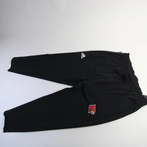 Louisville Cardinals adidas Primegreen Athletic Pants Men's Black New Cover